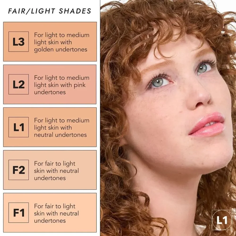 NWB 🩷 Cover FX Pressed Mineral Foundation Powder Makeup in L1 / Light 1 - Picture 7 of 7